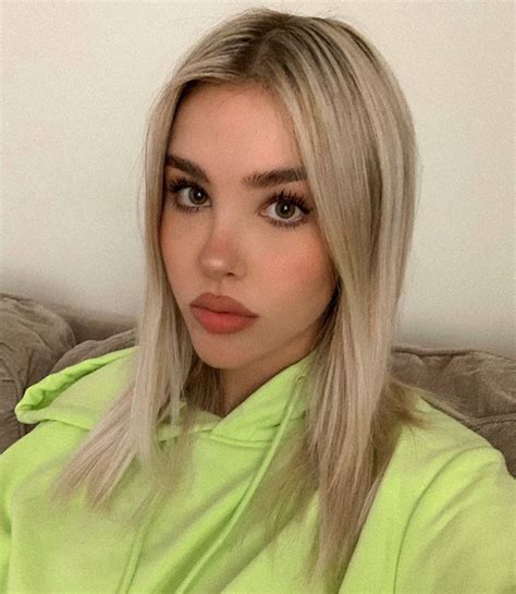 Maria Domark Beautiful Blond Hairs Cute Face Natural Lips Best