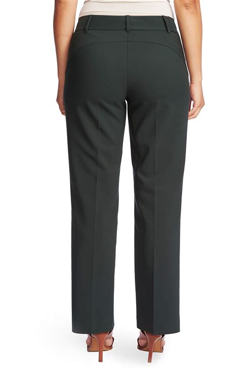 Chaus Zipper Pocket Straight Leg Pants In Black Lyst