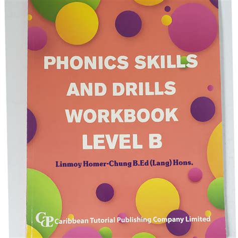 Phonics Skills And Drills Workbook Level B Charrans Chaguanas