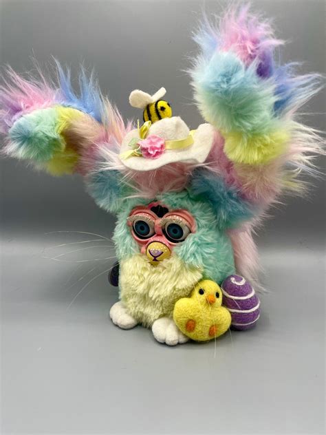 Custom Easter Bunny Furby Etsy