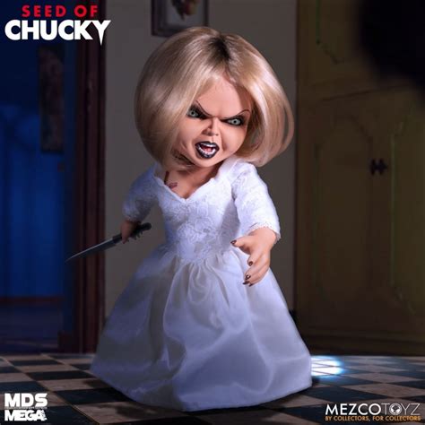 Action Figure Boneca Tiffany A Noiva De Chucky Figura Que Fala Mezco Toyshow Tudo De Marvel