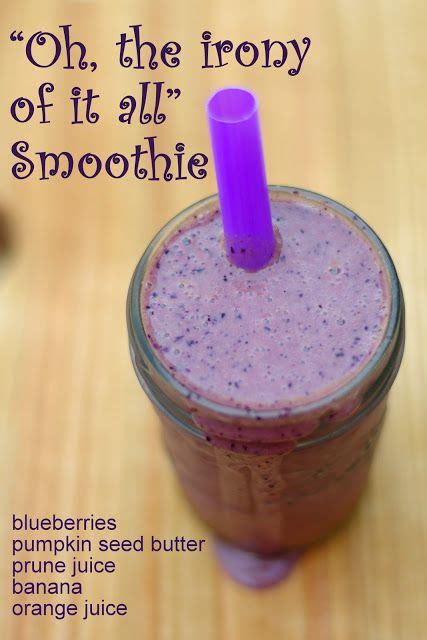Oh the Irony Smoothie | Foods with iron, Iron rich ...