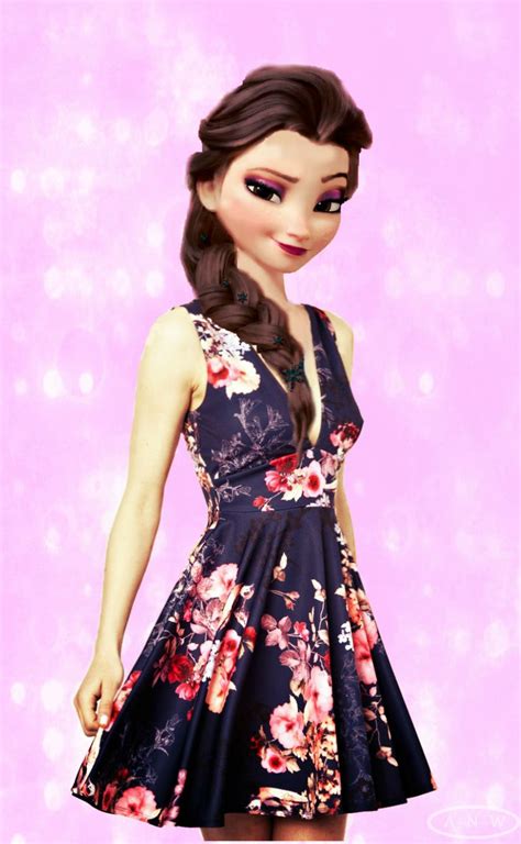 Modern Elsa By Alice N Wonderland On Deviantart Disney Princess Fashion Disney Princess