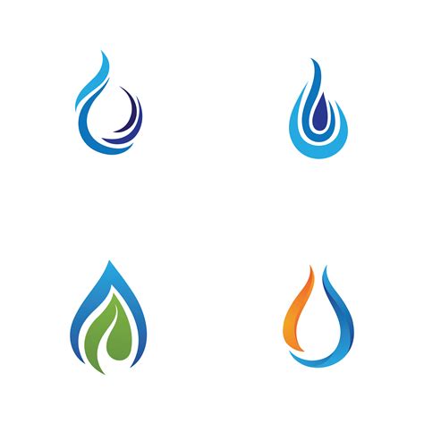 Water Logo Blue Water Drop Logo Download Free Vectors Clipart