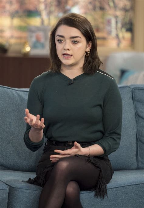 Maisie Williams At This Morning In London Celebmafia
