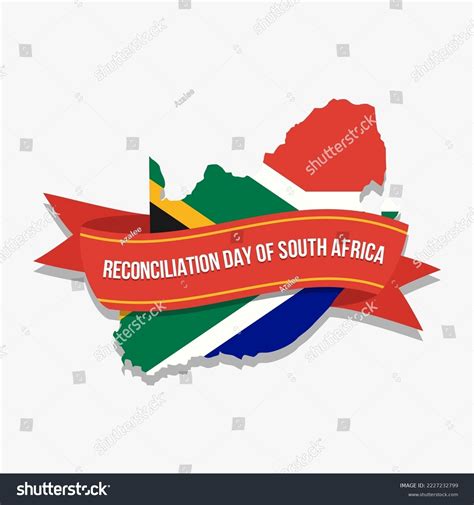 Reconciliation Day South Africa Vector Illustration Stock Vector