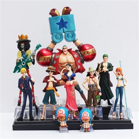 One Piece Action Figure 10pcsset Set Collection The 2 Years Later