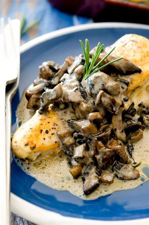 You won't believe the amazing flavor that bursts out of this to butterfly the chicken put your chicken breast on a chopping board and, with your hand flat on top of it, use a sharp knife to slice into one side of the. Stuffed Chicken Breast with Mushroom Gravy - I'd Rather Be ...