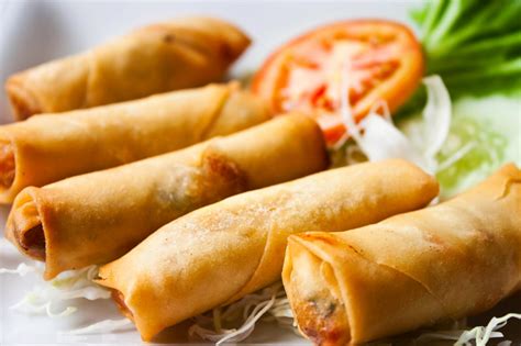 This recipe yields vegetable spring rolls just as delicious as you find in any chinese restaurants. Vegetable Spring Rolls Recipe — Dishmaps