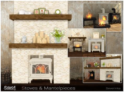 Stoves And Mantelpieces Mod Sims 4 Mod Mod For Sims 4