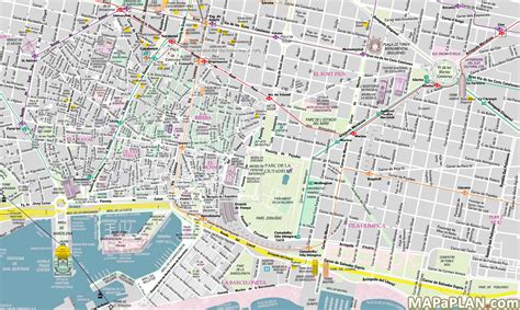 Lonely planet's guide to barcelona. BARCELONA MAP - Zannas Cole