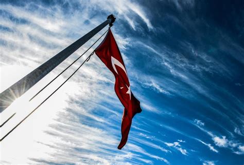 En güzel Türk Bayrağı fotoğrafları ve resimleri Dalgalanan Türk