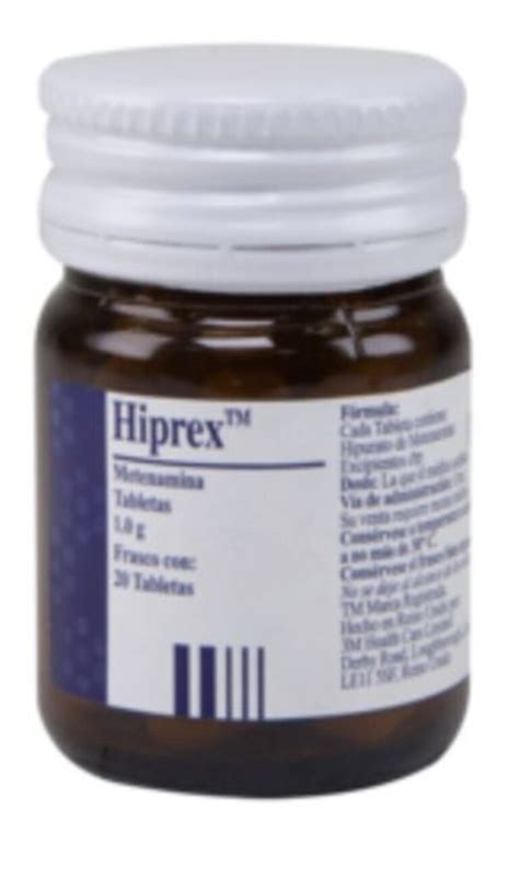 Buy Hiprex Tablets 60 Tablets Dock Pharmacy