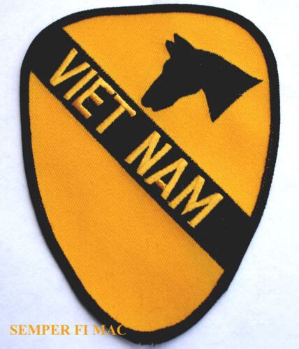 Xl 5 14 1st Cavalry Division Vietnam Hat Patch Cav Fort Hood