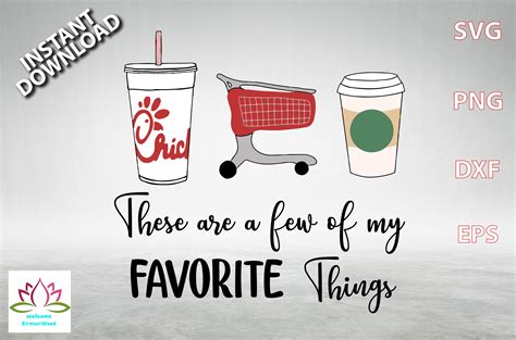 These Are A Few Of My Favorite Things Svg Chid Svg Favorite Etsy