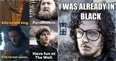Game Of Thrones 10 Memes About The Night S Watch That Will Have You Cry Laughing
