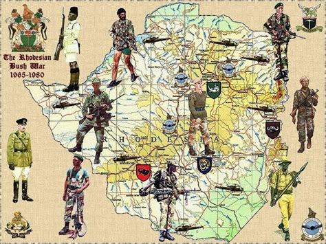 Rhodesian Bush War Warfare Pinterest Military And History