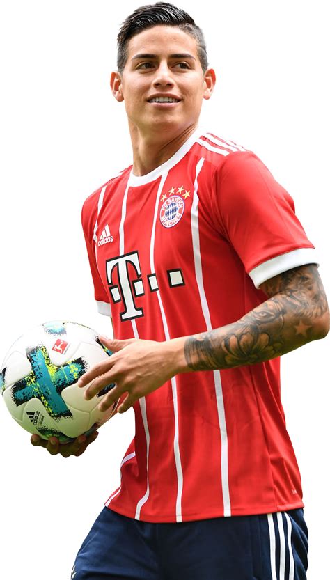 Todas las noticias del jugador de fútbol internacional colombiano del bayern múnich. James Rodriguez football render - 38820 - FootyRenders