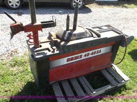 This manual tire changer requires no power hookups or pneumatic lines to operate and is suitable for all tires save even more with the harbor freight credit card. Coats 4040 tire machine manual