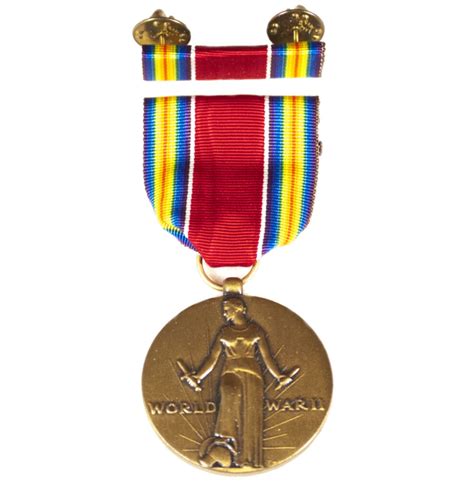 Usa Usa World War Ii Victory Medal Ribbon