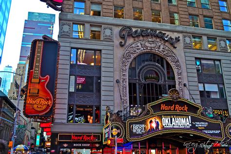 Hard Rock Cafe Times Square Paramount Building 1501 Broadw Flickr