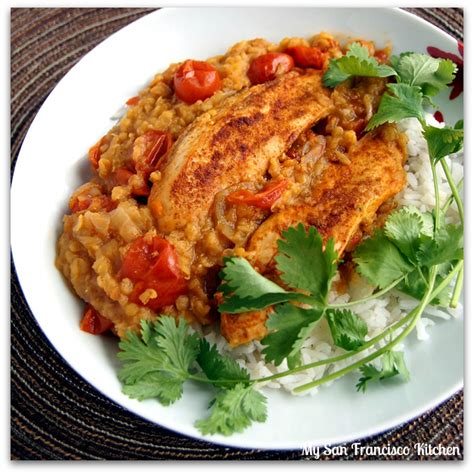 This link is to an external site that may or may not meet accessibility guidelines. Red Lentil Chicken Stew