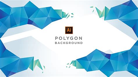Free Download Abstract Polygon Background In Illustrator Adobe