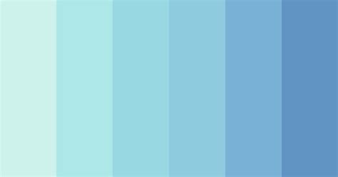 Blue Calm Color Scheme Blue