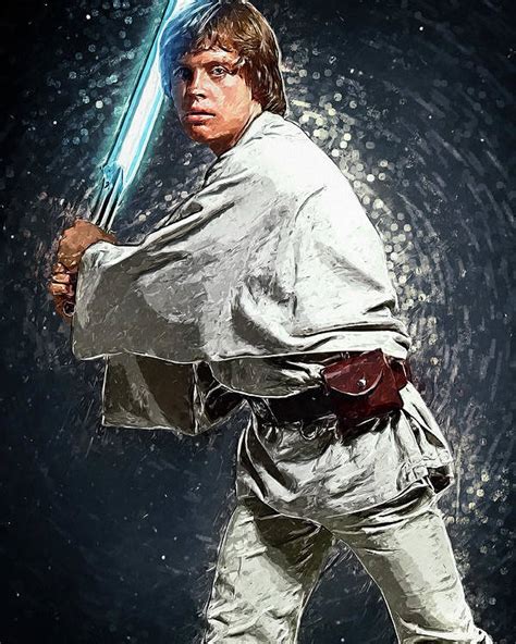 Luke Skywalker Poster By Zapista Zapista