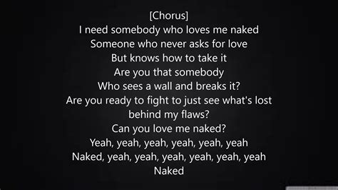 Ella Mai Naked Lyrics YouTube