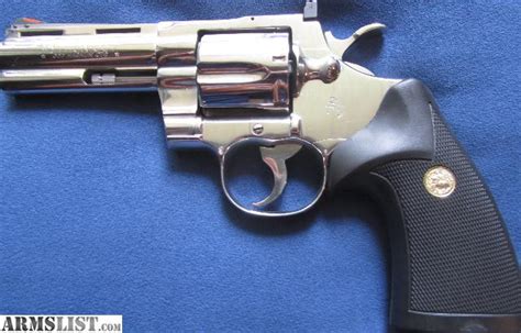 Armslist For Sale Colt Python Ultimate 4 357 Magnum Ultra Bright
