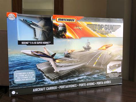Matchbox Top Gun Maverick Aircraft Carrier Hobbies And Toys Toys