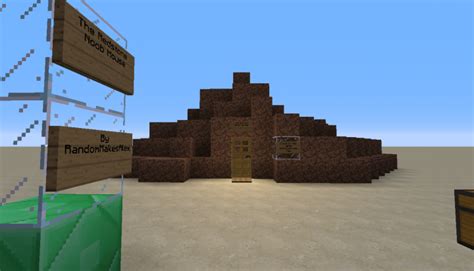The Noob House Redstone Minecraft Map