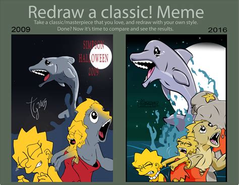 Redraw Meme Curse Of The Dolphins By Toongrowner On Deviantart
