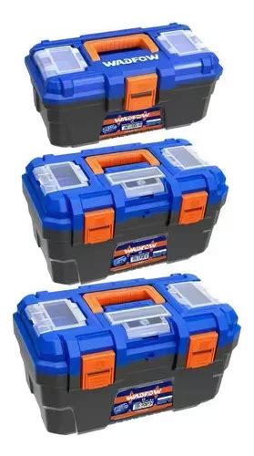 Set X 3 Cajas De Herramienta Plasticas Wadfow Wtb2103 Envío gratis