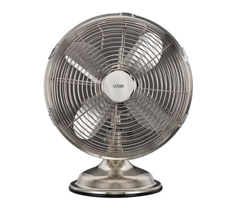More images for brushed steel desktop » LOGIK L10DFSS15 10'D - LOGIK L10DFSS15 10" Desk Fan ...