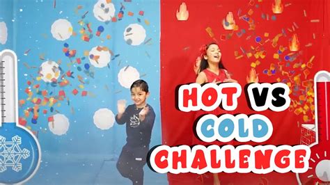 🥵hot Vs 🥶 Cold Challenge Yashi And Pranat Funny Video 😃 Hot Vs Cold Challenge Youtube