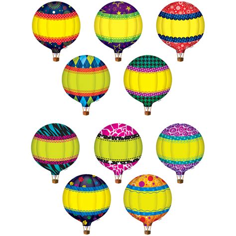 Hot Air Balloons Accents Tcr5295 Teacher Created Resources