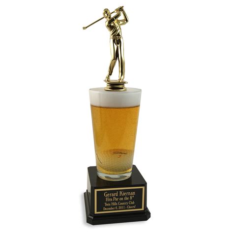 Male Golf Pint Trophy Far Out Awards