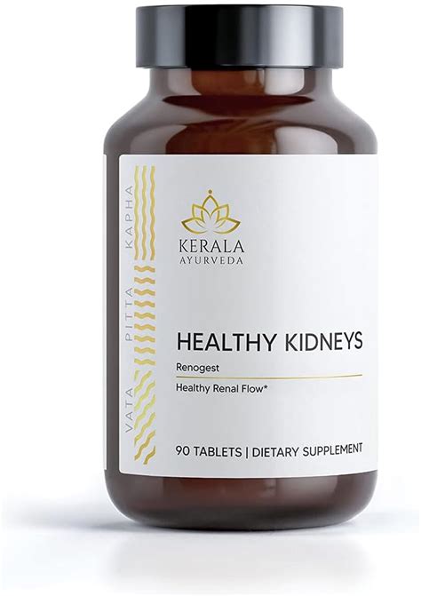 Kerala Ayurveda Healthy Kidneys Herbal Tablets For Optimal