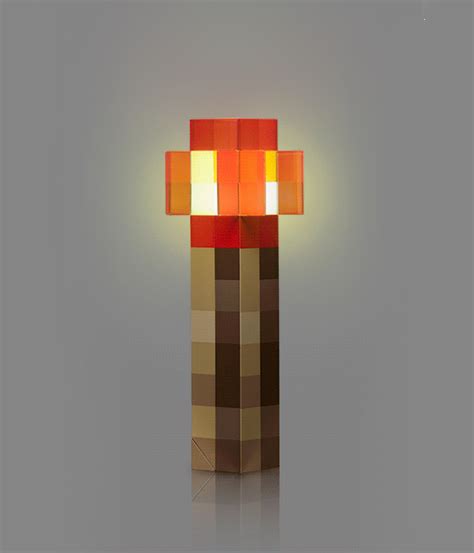 Minecraft Redstone Light Up Wall Torch