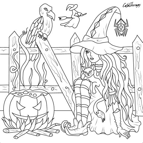 Halloween Color By Number Coloring Pages ~ Sweetycoloringpages