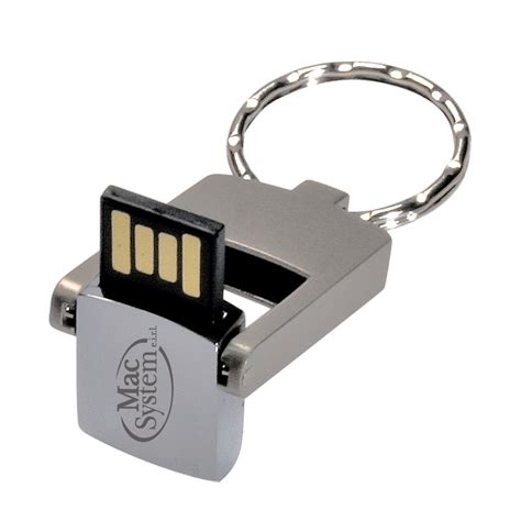 Custom 32gb Mini Swivel Metal Flash Drive Key Chains Usb03932gb