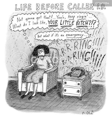 caller id cartoons and comics funny pictures from cartoonstock