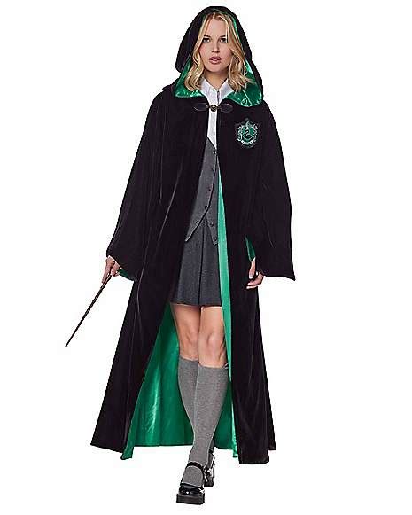 Adult Deluxe Slytherin Robe Harry Potter