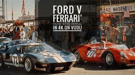 Check spelling or type a new query. Ford v Ferrari' Now Streaming in 4K on Vudu, and it Hits ...