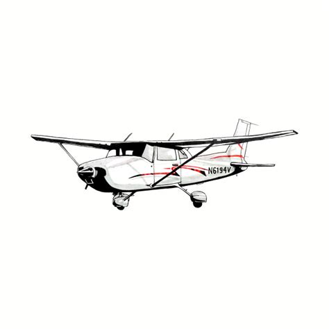 Cessna 172 Drawing Free Download On Clipartmag Images And Photos Finder
