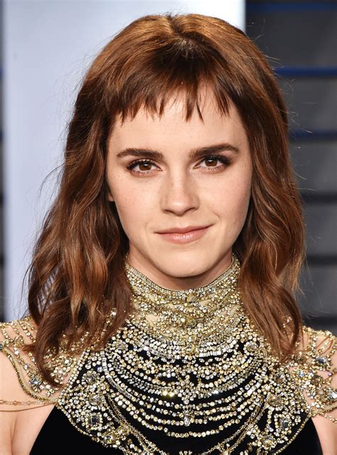 Emma Watson Short Hairstyle 2020 Pixie Bob Front Back View