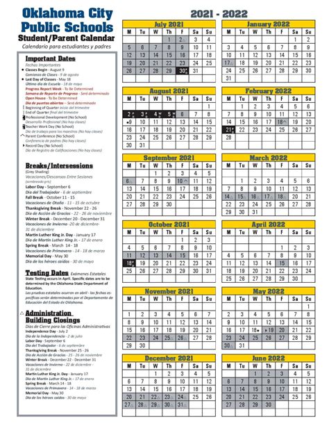 Ou Spring 2022 Calendar Printable Calendar 2023