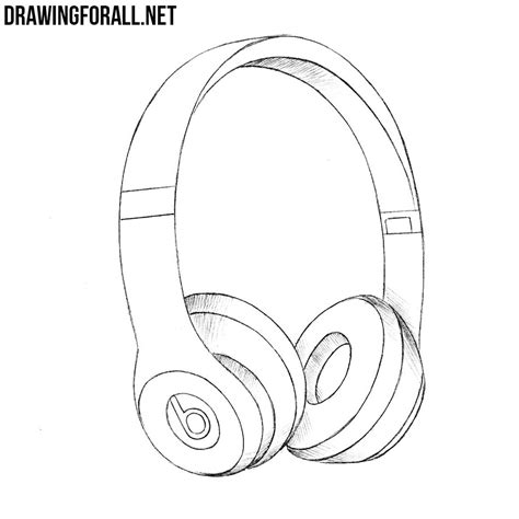Drawing Of Headphones Headphones Draw Royalty Free Video And Stock